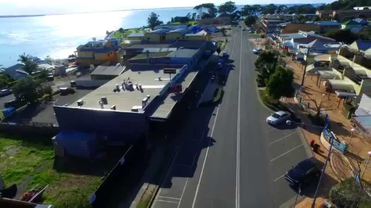 drone huskisson nsw main st dolphin boats beach good phantom 3 pt 1