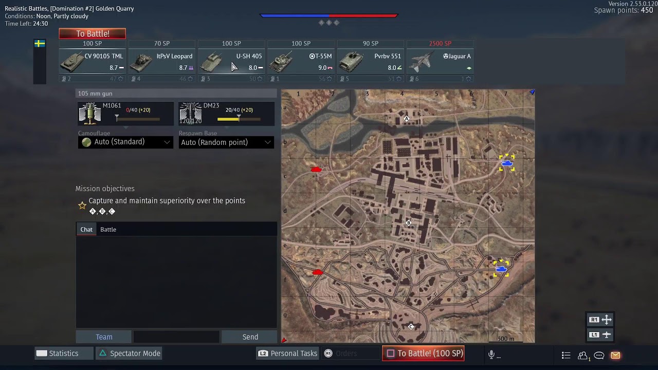 War thunder gameplay - realistic battle