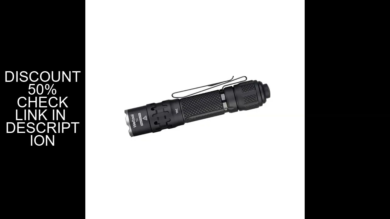 Weltool T2 TAC 2040lumens LED Tactical Flashlight 1900 Lumens Torch Light