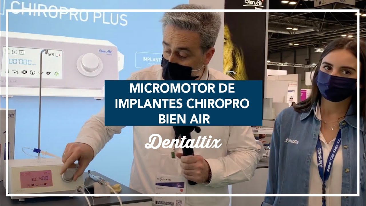 Micromotor de implantes Chiropro Bien Air: el micromotor quirúrgico más preciso para implantología