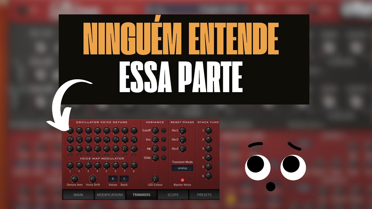 Tutorial U-HE DIVA: Entenda os Trimmers [Muito Importante]