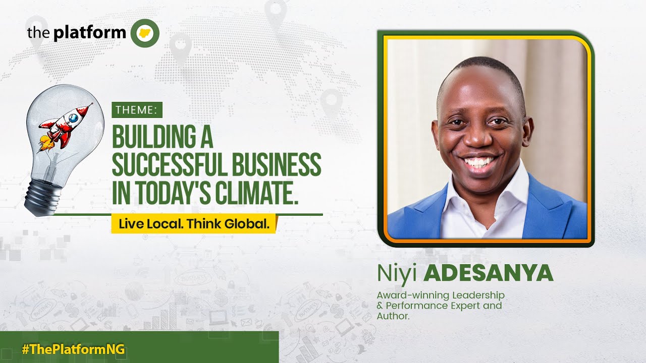 CASHFLOW IS KING - NIYI ADESANYA || THE PLATFORM NIGERIA || MAY 2022
