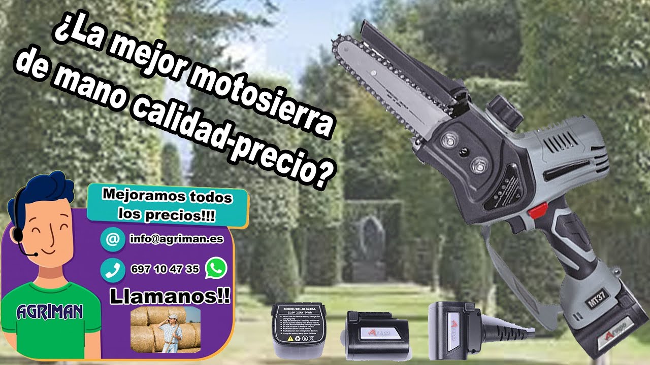 MOTOSIERRA DE PODA ARVIPO DE MANO MT37, ¿La mejor calidad-precio?