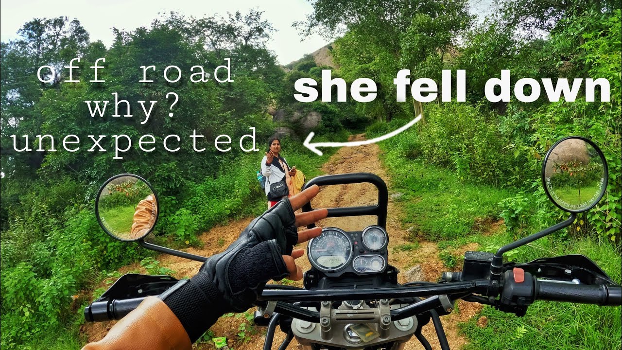 i made a big mistake by taking her to this offroad my mom fell down while offroading |kunagalu betta