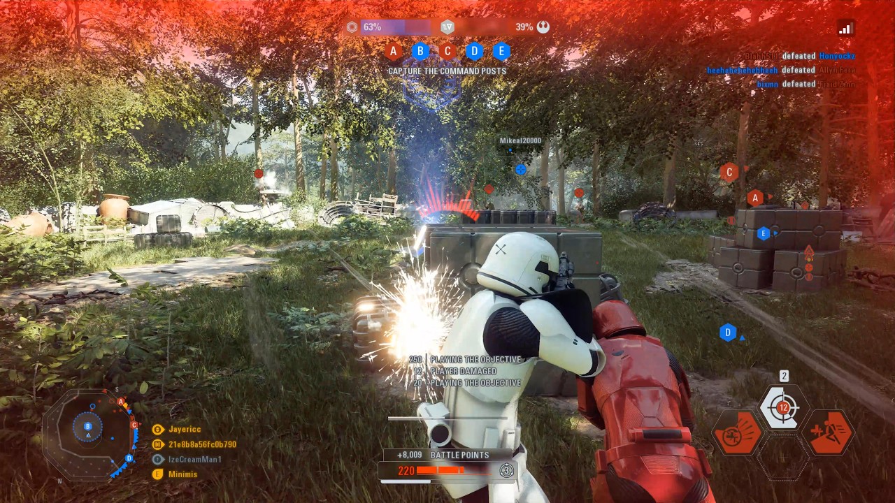 50+ KILL SITH TROOPER FULL LOBBY - Supremacy No commentary [4K] - First Order on Takodana - SWBF2