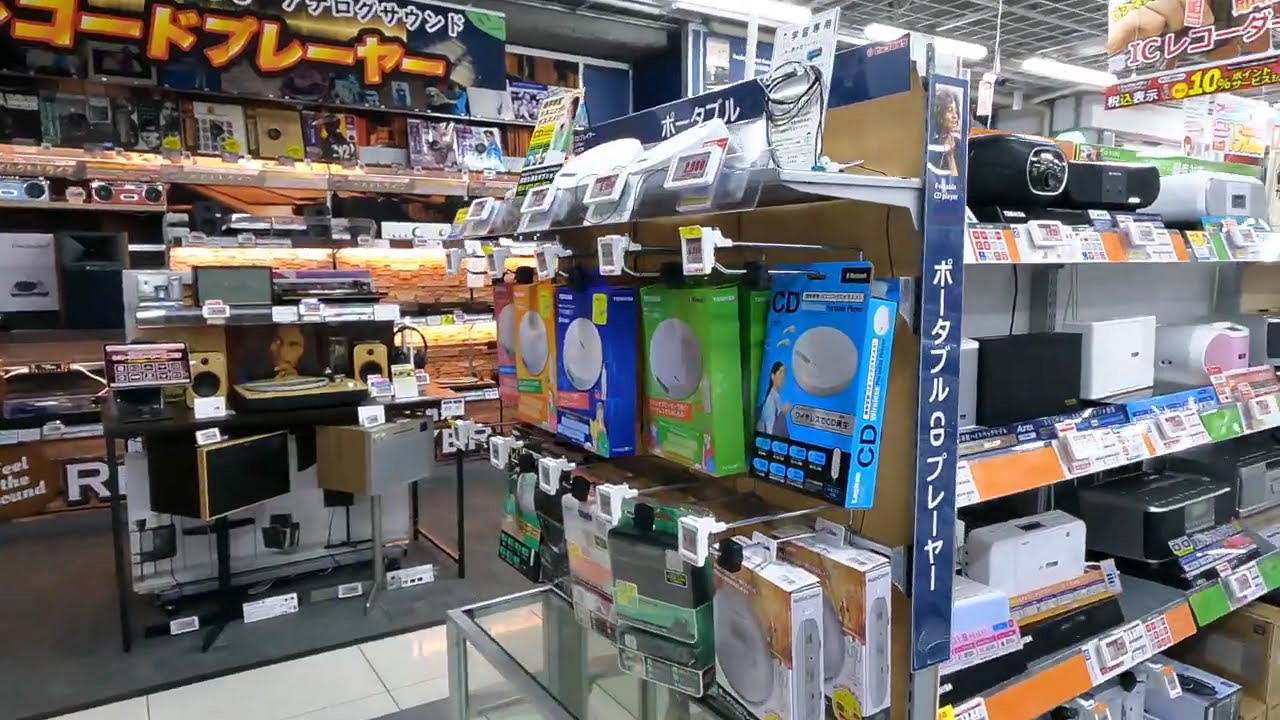 Bic Camera Akasaka-mitsuke Shopping Walk 01 | Japan 4K ASMR | ビックカメラ赤坂見附店 | Nam Mai TV