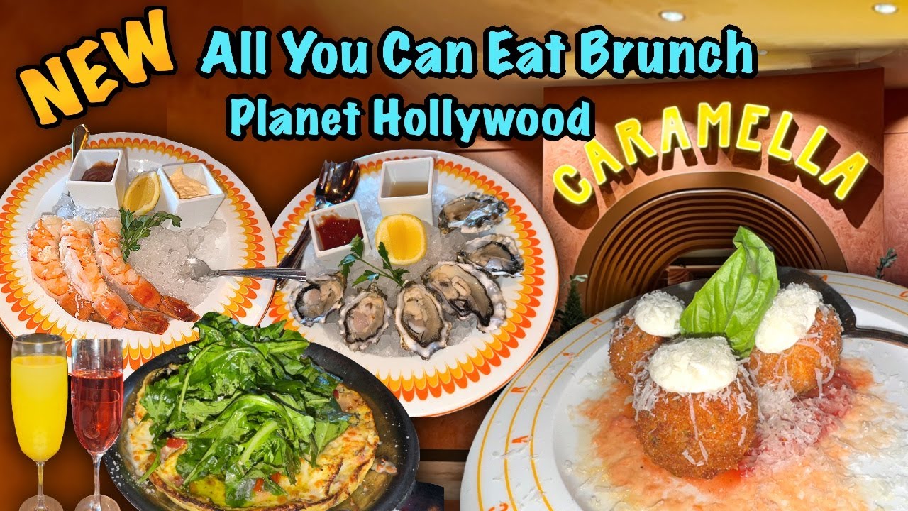 НОВЫЙ бранч «Ешь сколько хочешь» | Carmella's в Planet Hollywood | Лас-Вегас