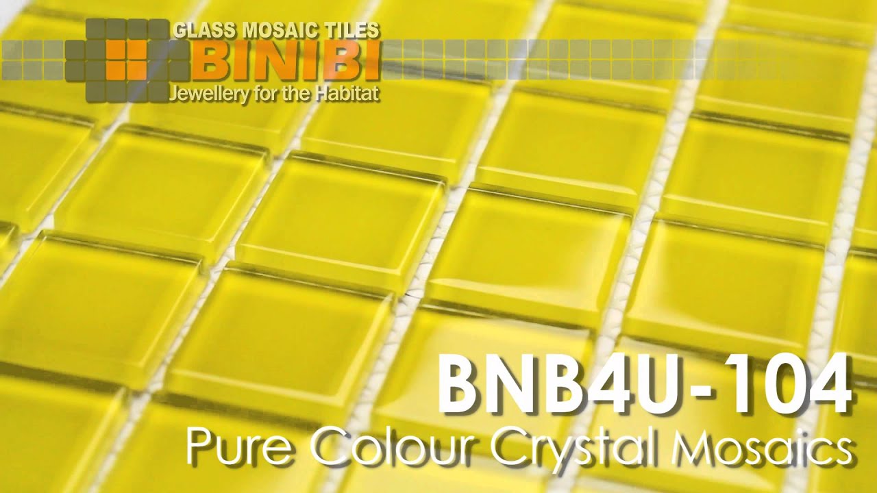 BNB4U 104 Pure Colour Glass Mosaic Tiles WWW BINIBI CO UK