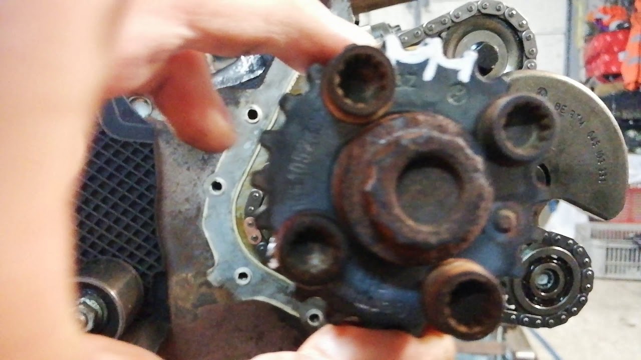 1.4 TDI ustawienie łańcucha pompy oleju