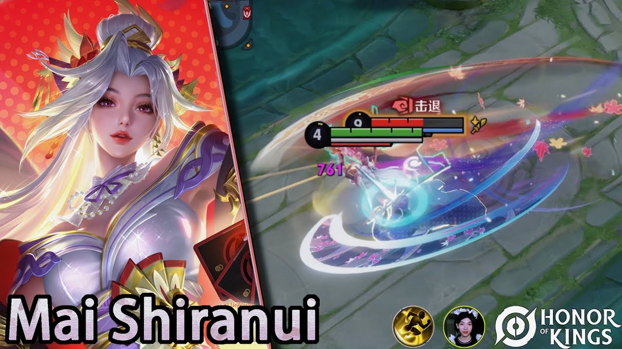 Honor of Kings （Mai Shiranui） One of the best skin｜Uma das melhores skins