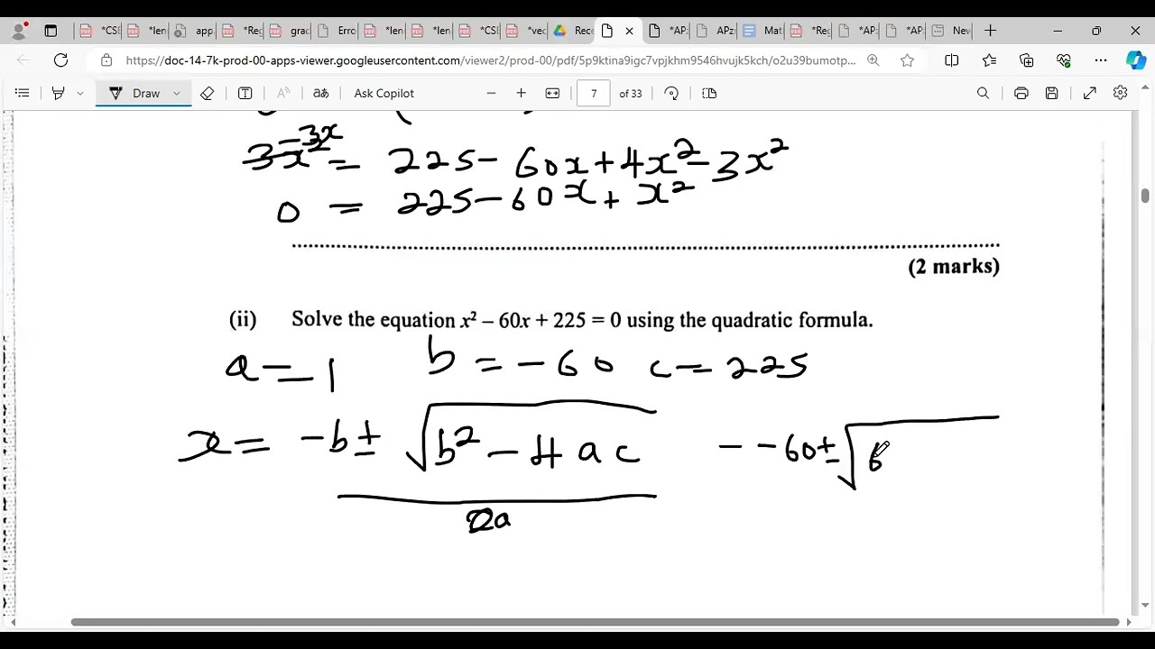 CXC MATH PAPER 2  2024 SOLUTION