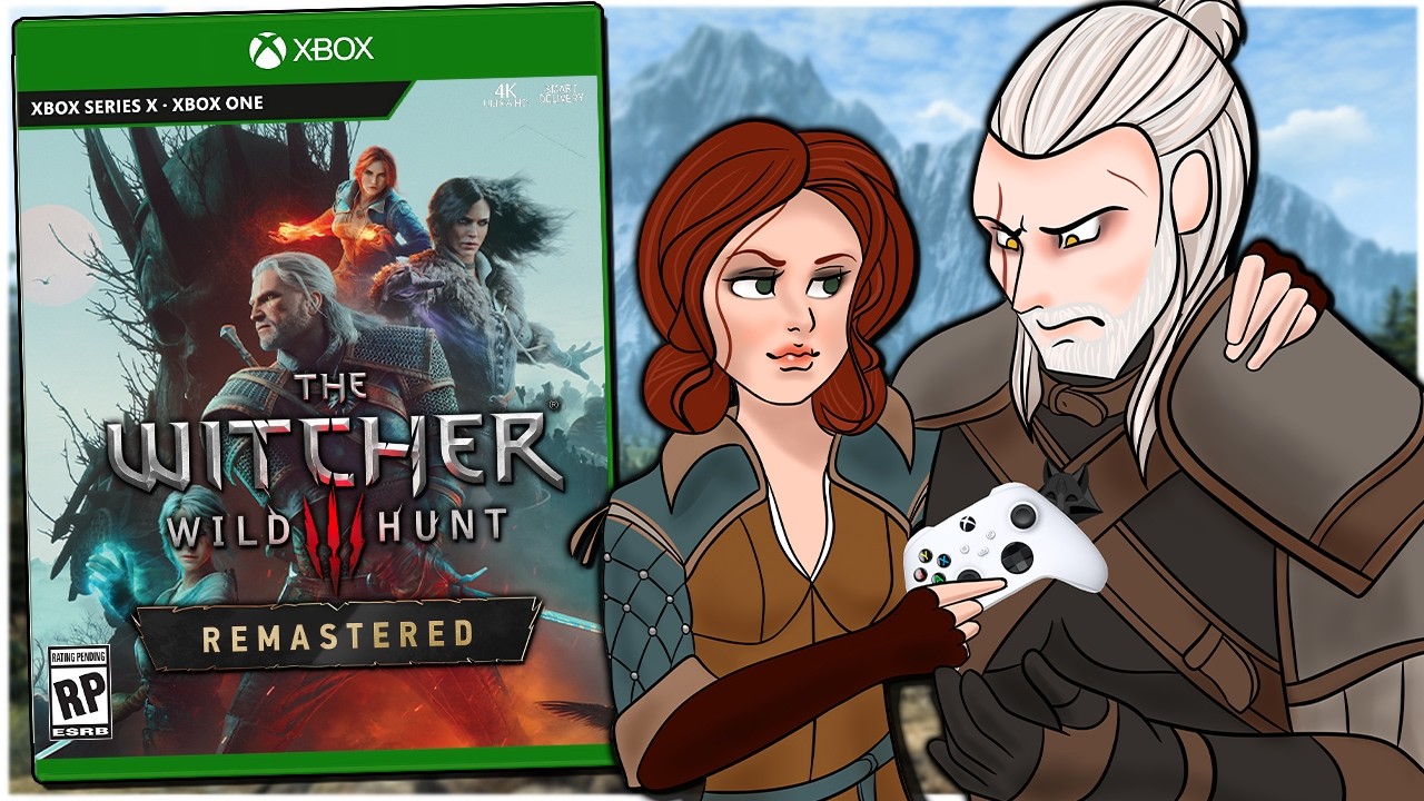 Итак, я ПОПРОБОВАЛ The Witcher 3 Remastered...