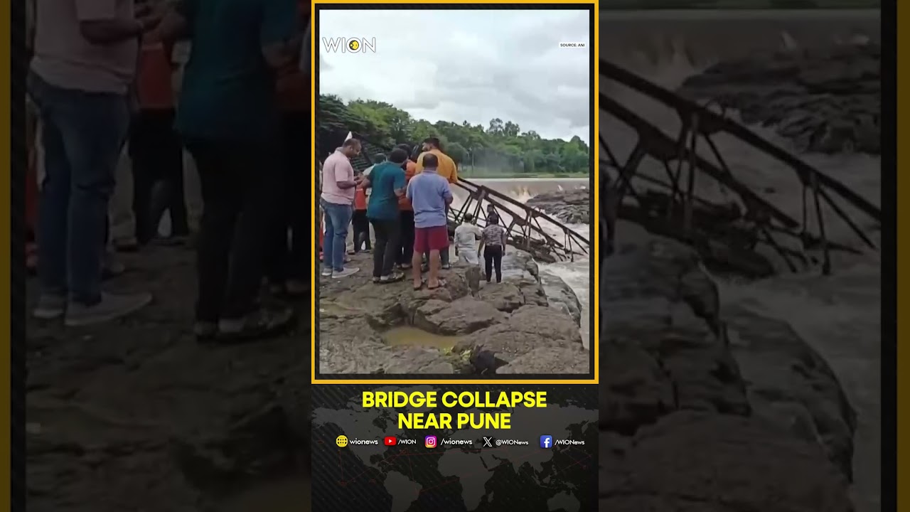 BREAKING | Pune Bridge Collapse: Bridge Across Indrayani River Collapsed; Tourists Feared Drowned