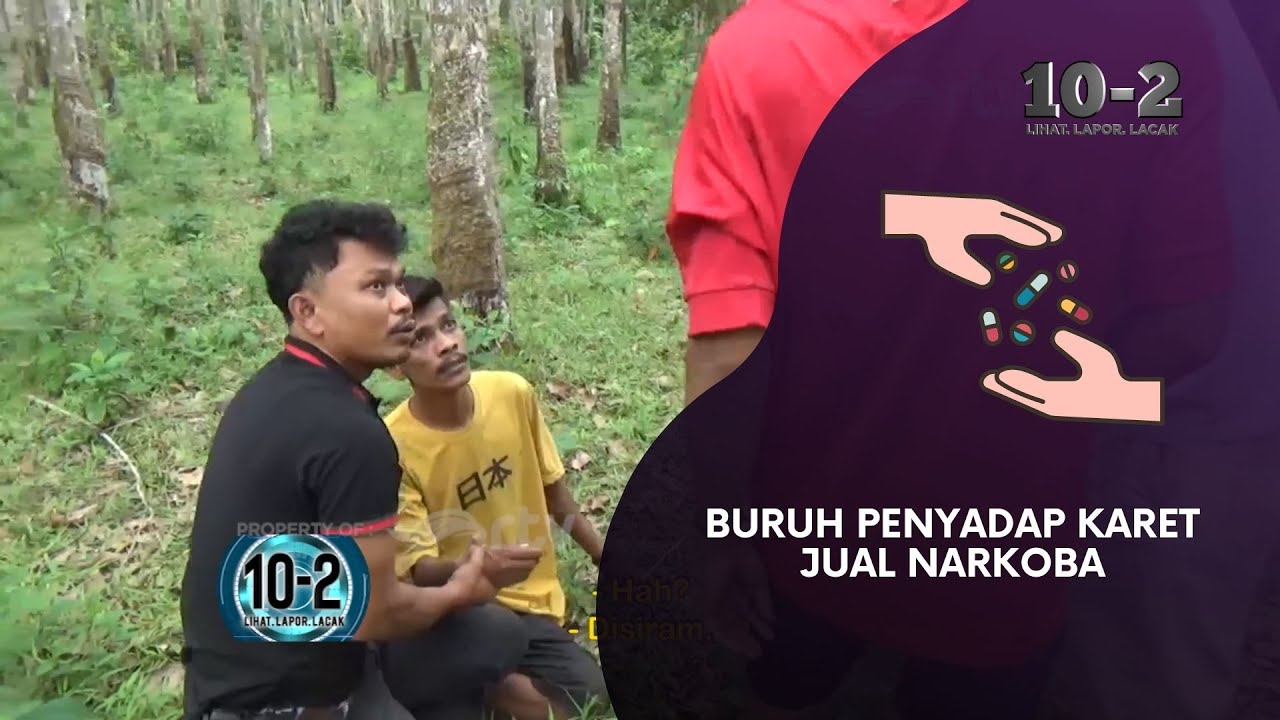 Buruh Penyadap Karet Jual Narkoba |10-2