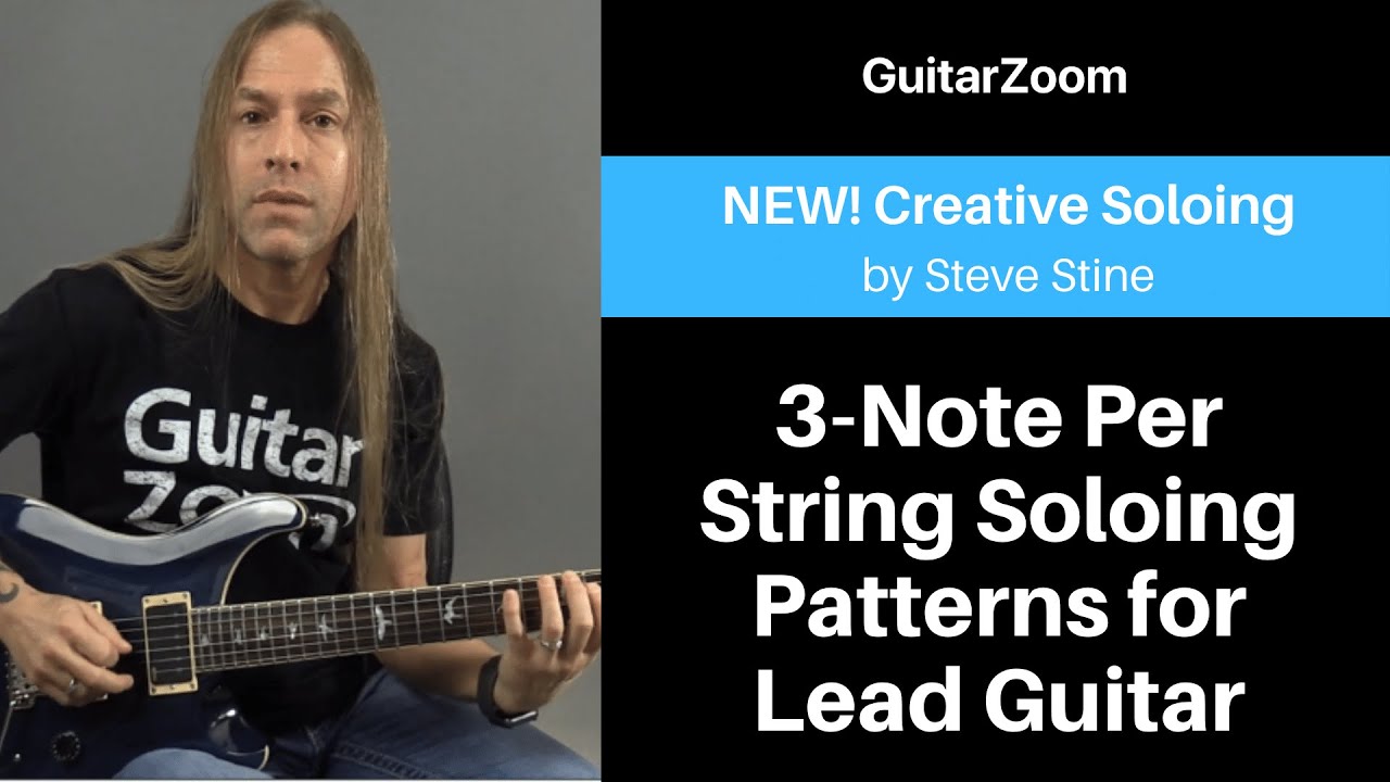 3-Note Per String Soloing Patterns for Lead Guitar | Creative Soloing Workshop