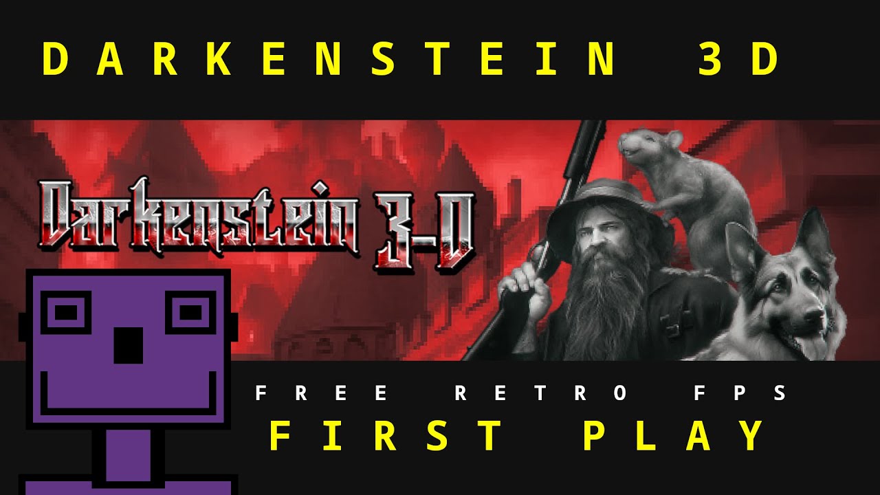 DARKENSTEIN 3D First time playing (2026) Free steam retro fps