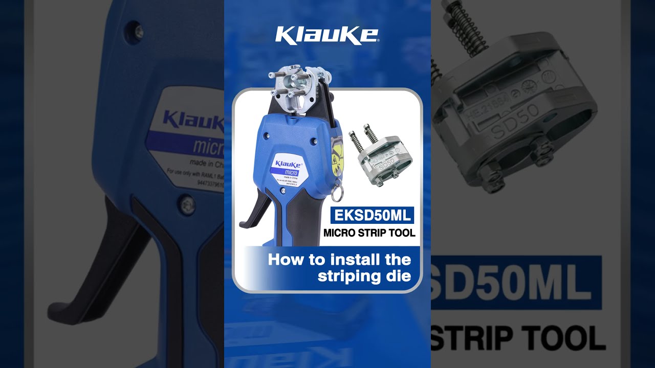 EKSD50ML - How to Install the Stripping Die