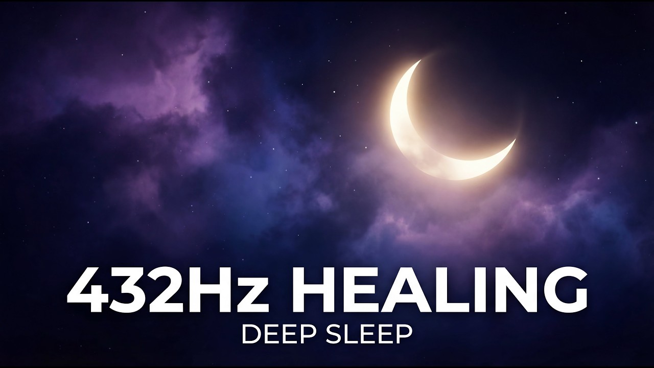 432Hz Healing Frequency for Deep Sleep 🌙 1 Hour Calm Ambient Music