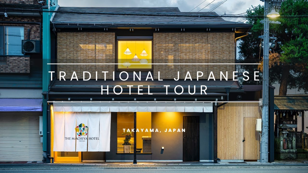 Traditional Japanese Hotel Tour in Takayama, JAPAN | Machiya
