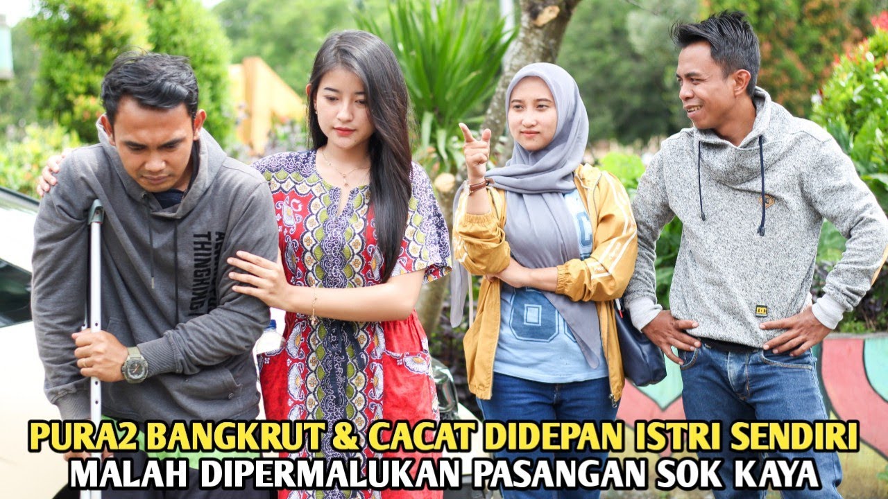PURA-PURA BANGKRUT & CACAT DIDEPAN ISTRI SENDIRI MALAH DIPERMALUKAN PASANGAN SOK KAYA, SAAT TAU...