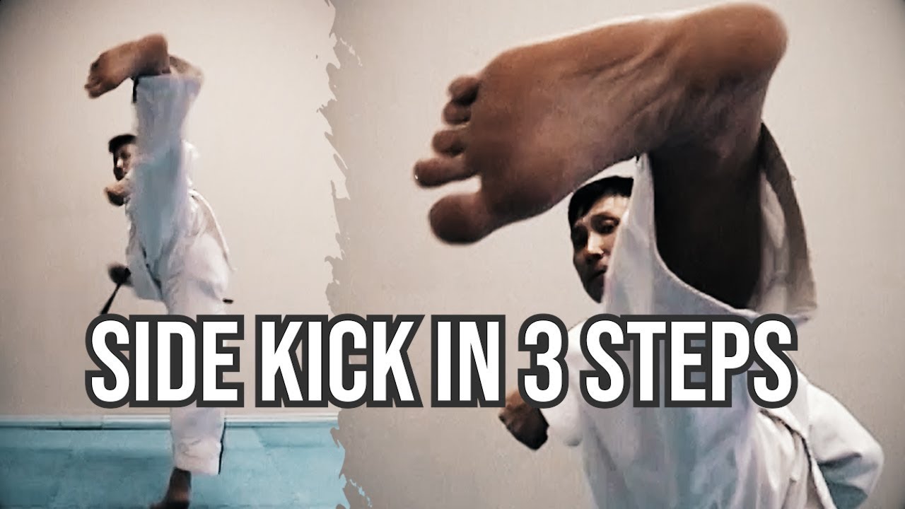 Taekwondo Side Kick in Just 3 Steps | TaekwonWoo How to