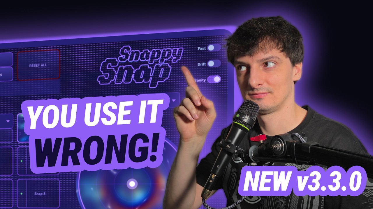 SnappySnap + Synthesizers: Common Mistakes & What's New in 3.3.0