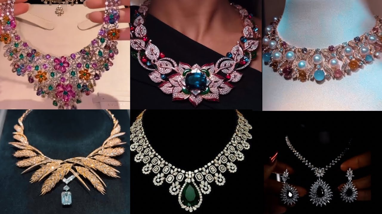 Prettiest Diamond 💎 Necklace Design In 2025|Elegant & Beautiful Bridal Necklace Sets Collection💎♦️