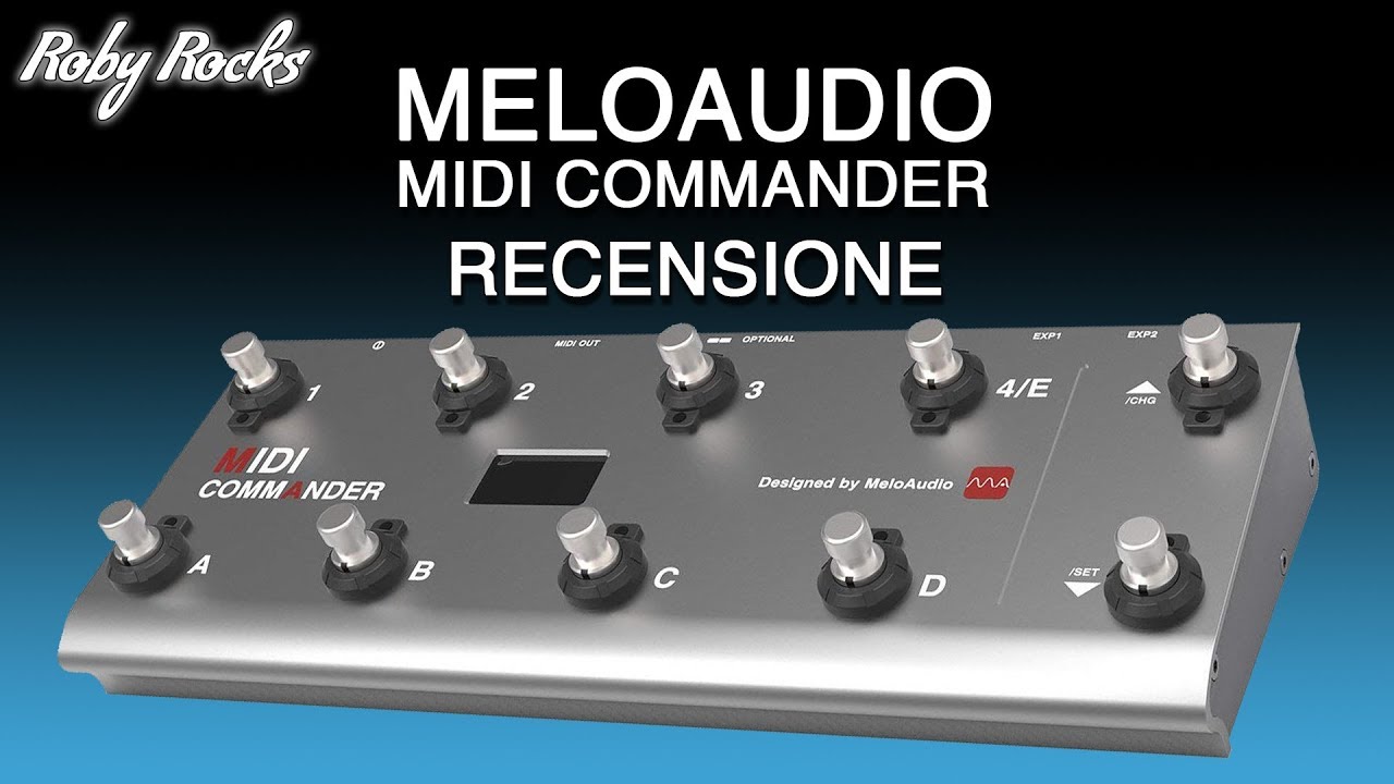 MELOAUDIO MIDI COMMANDER - Recensione