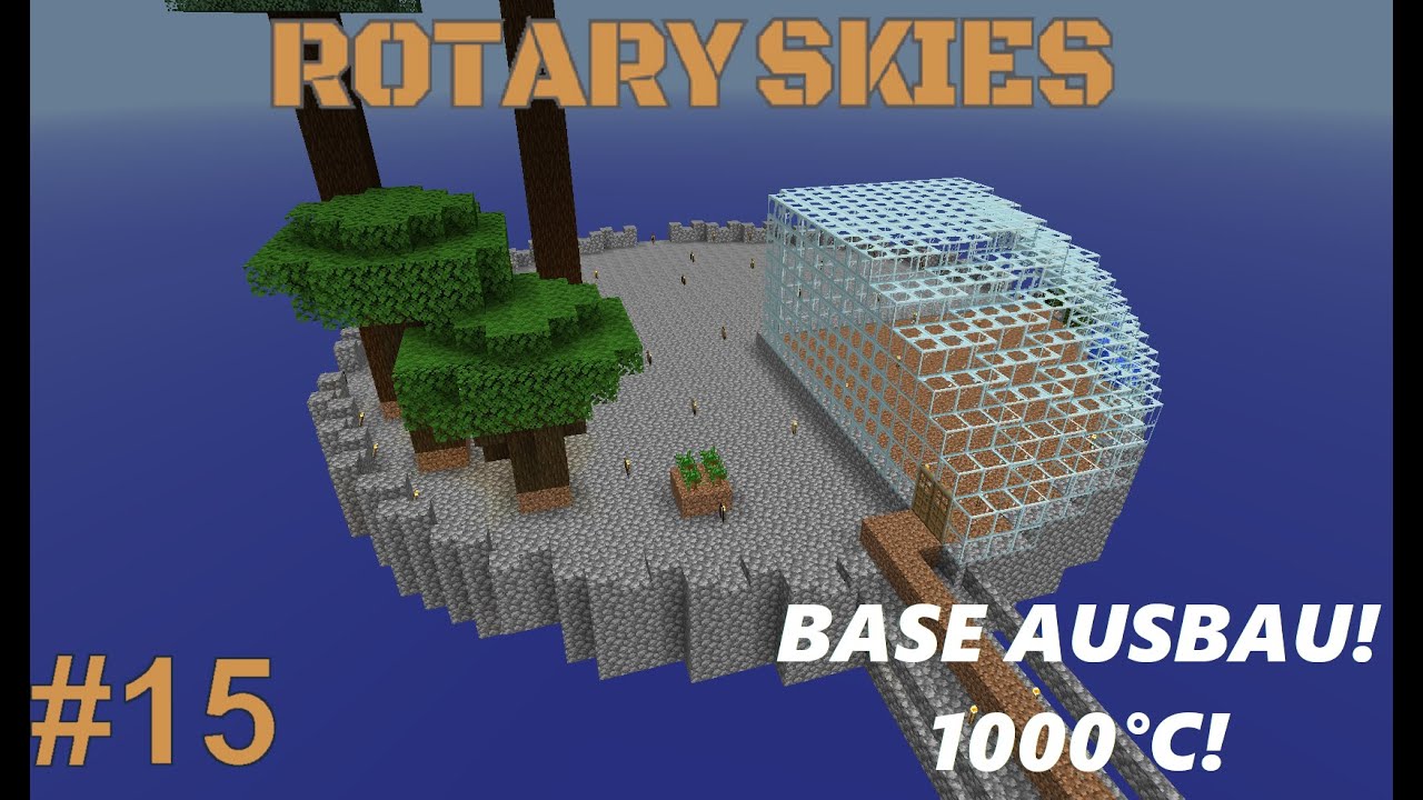 Platz für Forestry! Base-Ausbau & 1000°C Schmelzofen | Rotary Skies #15