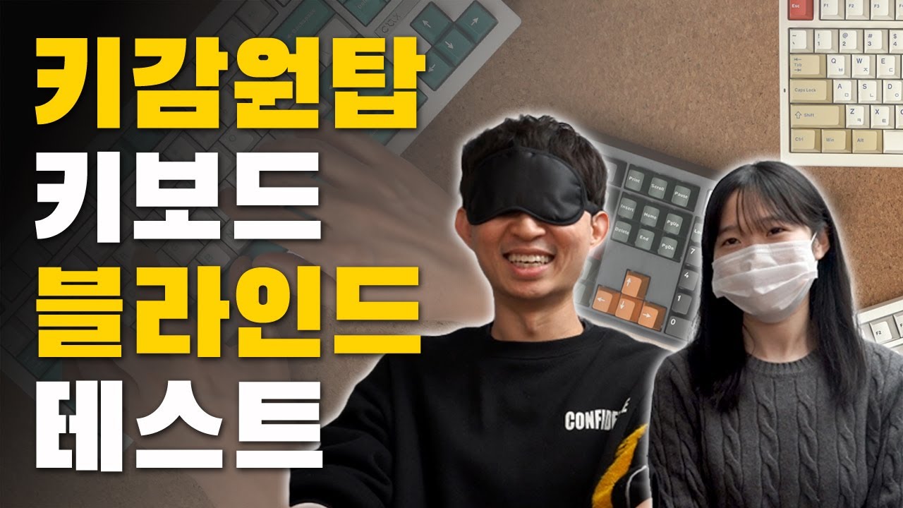 키보드 블라인드 테스트 이번엔 제가 해봤습니다 ㅋㅋ 독거미키보드 AK74 경해축 ek87pro pl87w몽돌 씽크웨이 tv99 cox ck88