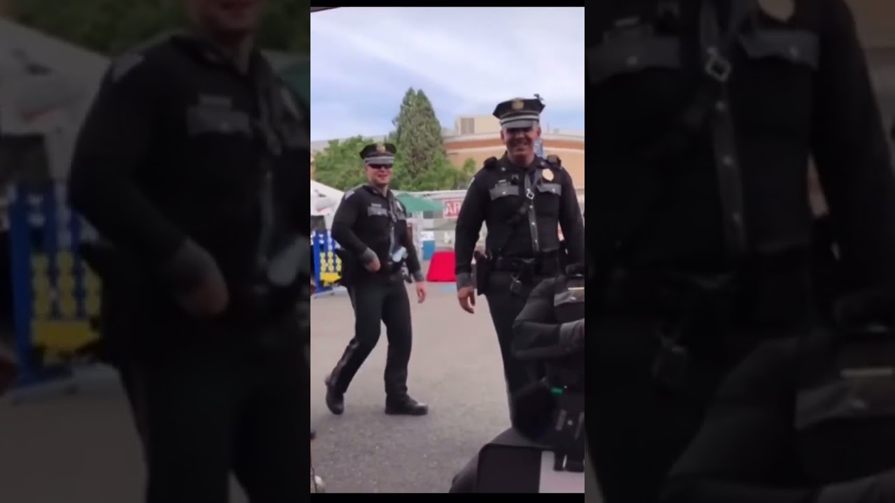 &ldquo;He drew a cop&hellip; but made it a pig and bulldozer 🐷💀 #shorts #sketch #funny  #viral #police&rdquo;
