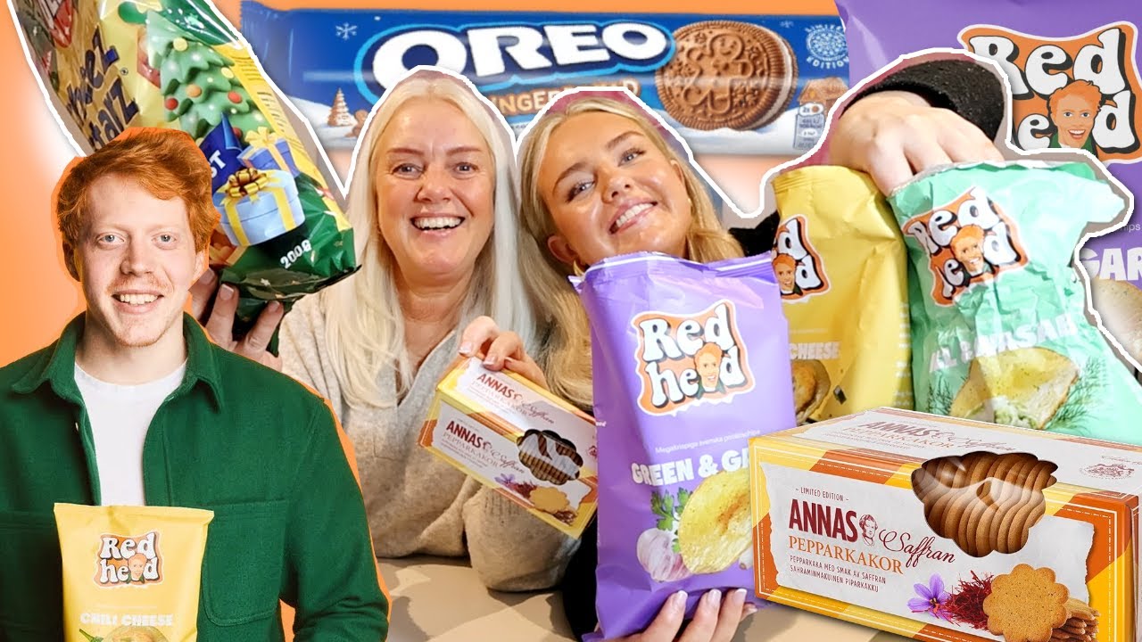 VI TESTAR SNACKSNYHETER✨ Mauris nya chips mm.