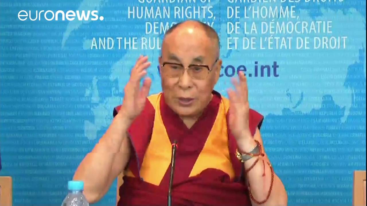 Dalai Lama full press conf. at Council of Europe