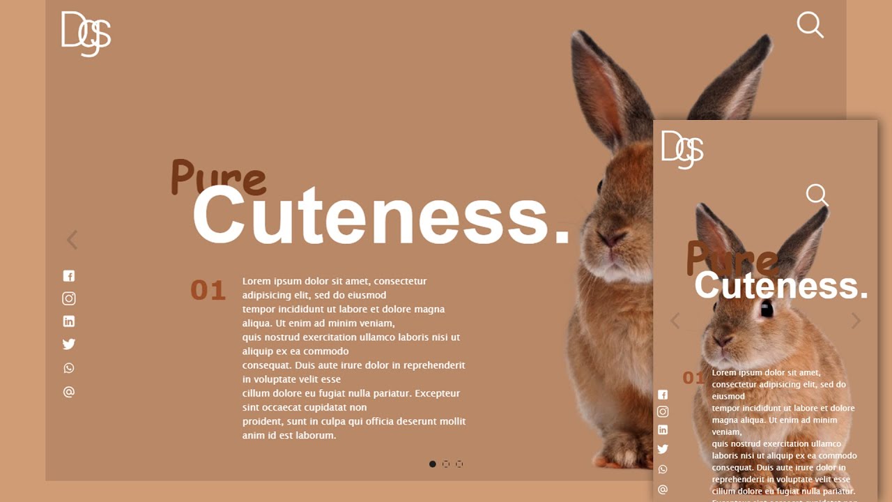 WEBDEV 25 : Responsive Web design Pure Cuteness