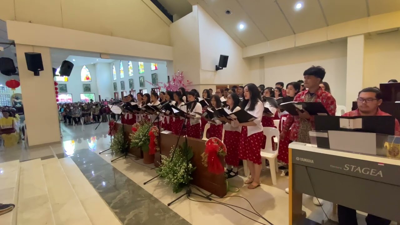 Pembawa Damai-Mu SATB (Cipt. Rm. Adrian Adiredjo, OP) - FX Youth Choir (Misa HUT Paroki FX ke-71)