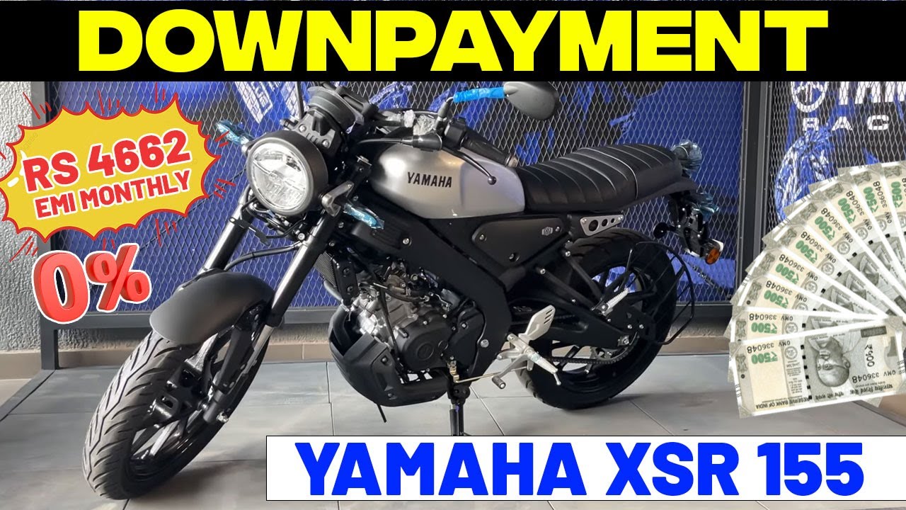 Yamaha XSR 155 Loan Details 2025 | On-Road Price, EMI & Down-Payment Breakdown
