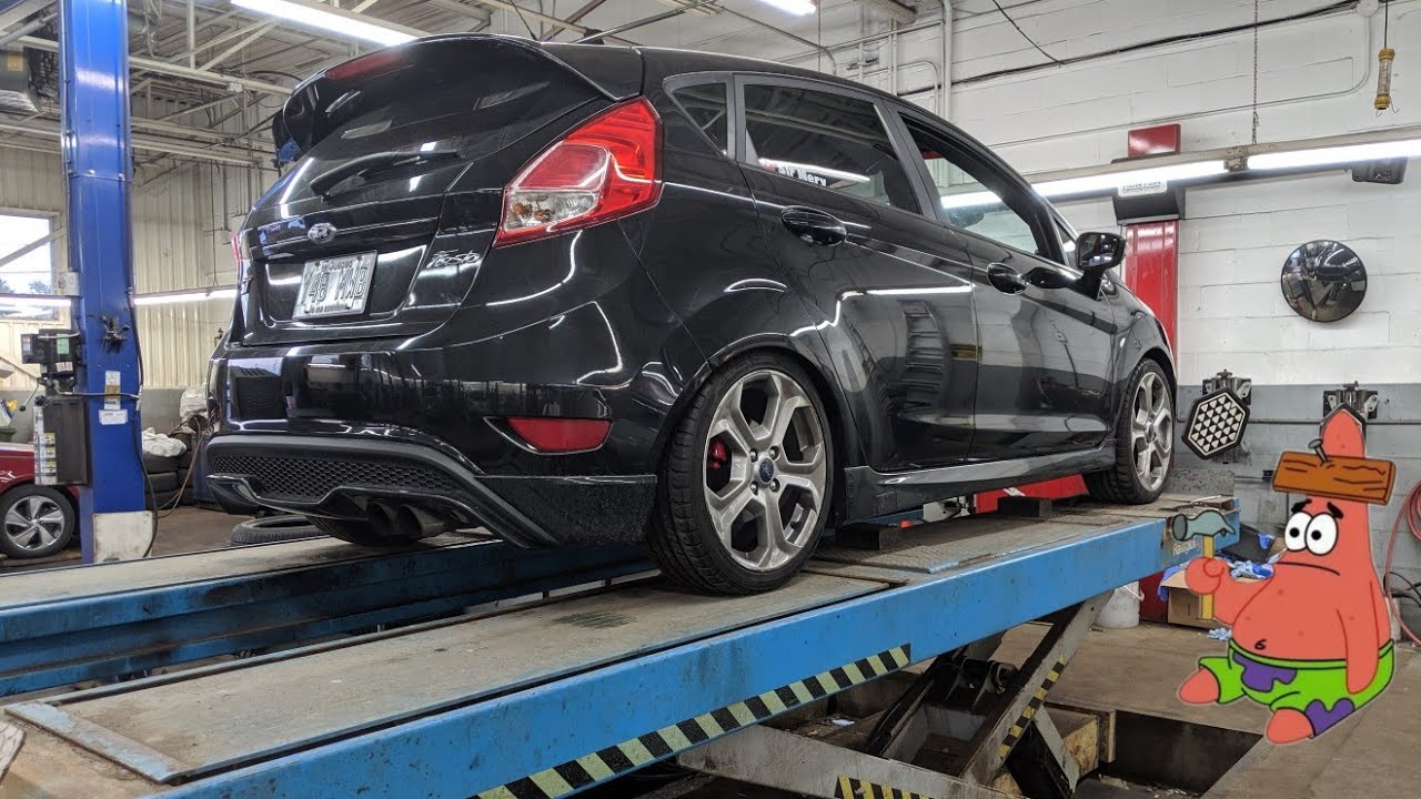 My Fiesta ST Finally Get's Slammed - Bc Racing Coilovers Install