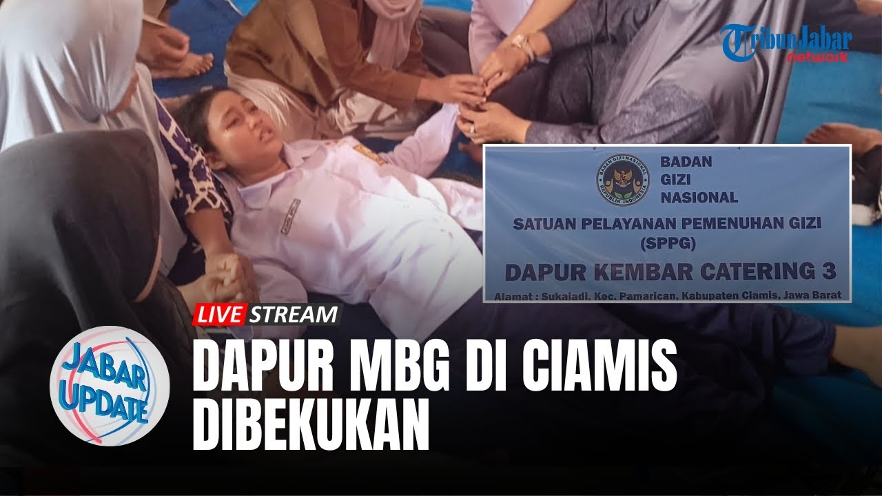 Dapur MBG Di Ciamis Dibekukan Sementara Pasca Pelajar SMP Keracunan Makanan Gratis | JABAR UPDATE