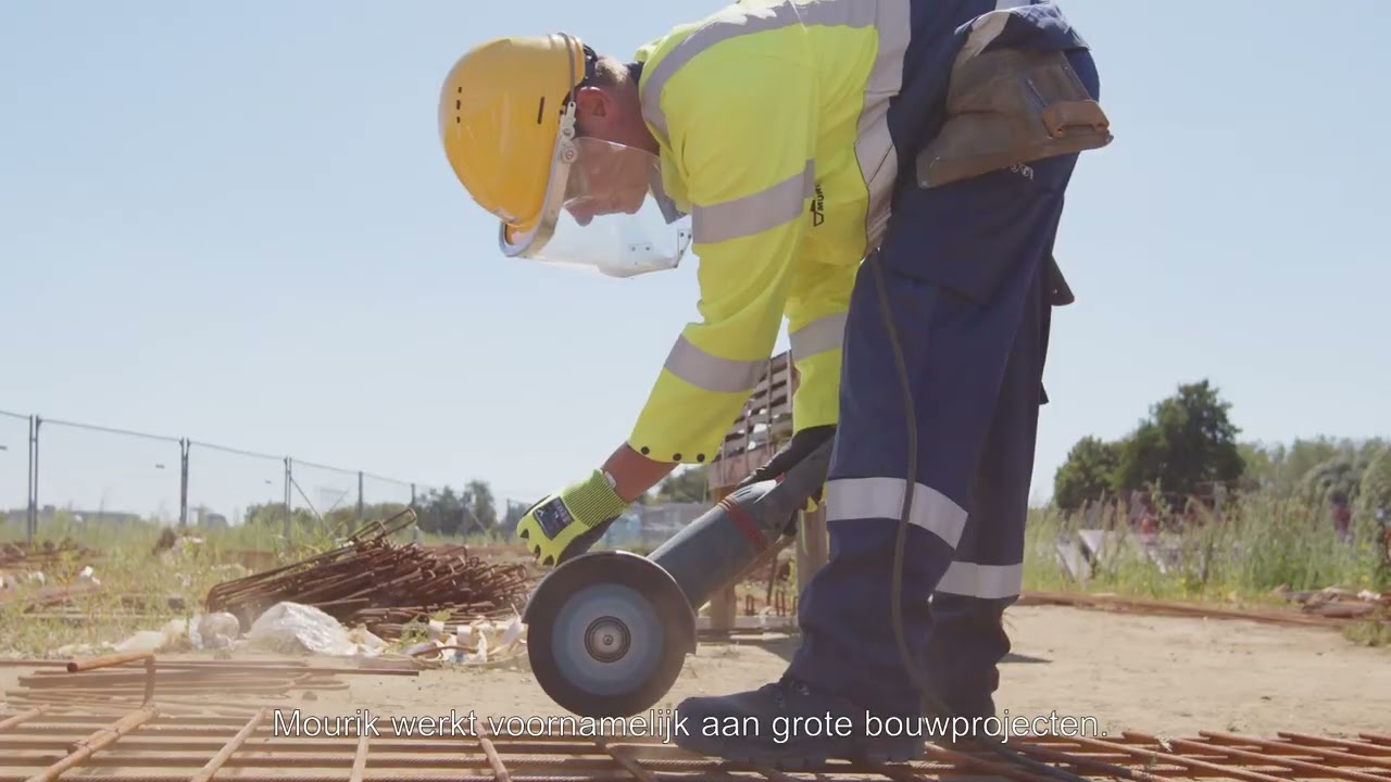 Bouwvakker bij Mourik n.v. in Antwerpen, uitdagend werk