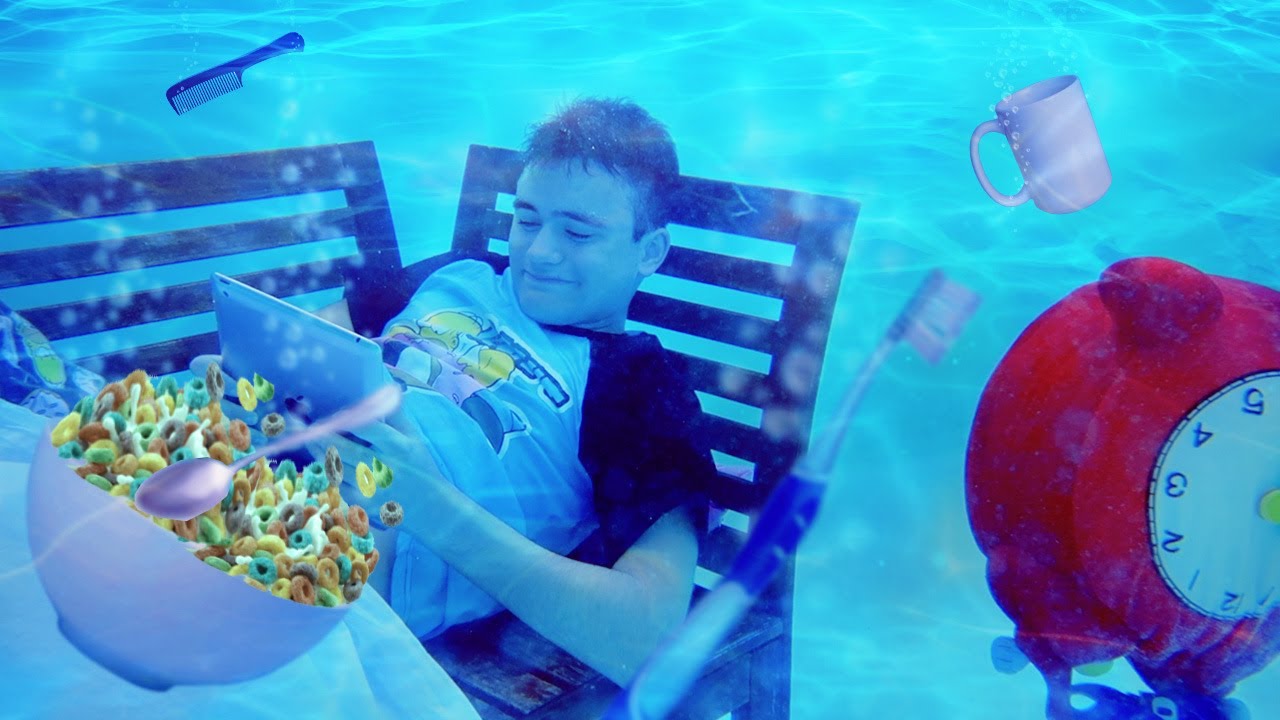 Morning Routine Underwater