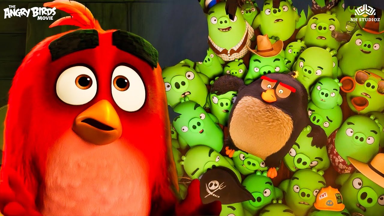 Angry Birds की दुनिया का सबसे बड़ा Piggy धोखा | Tha Angry Birds | Slingshot Attack