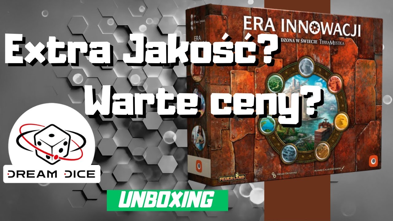 ERA INNOWACJI || Unboxing | Nowa Terra Mystica ||