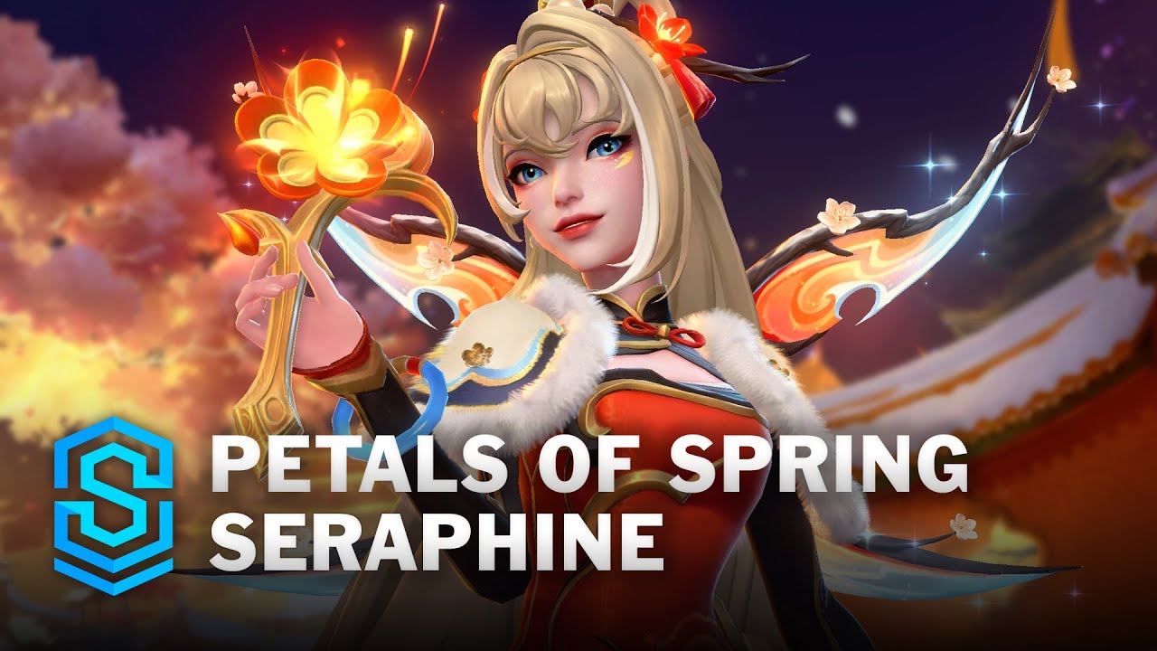 Petals of Spring Seraphine Wild Rift Skin Spotlight