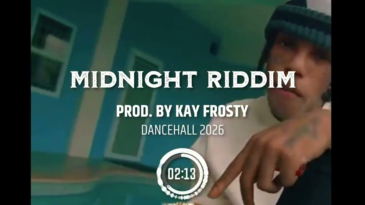 MIDNIGHT RIDDIM (110 BPM) 🌙 Dark Melodic Dancehall Type Beat | Late Night Energy