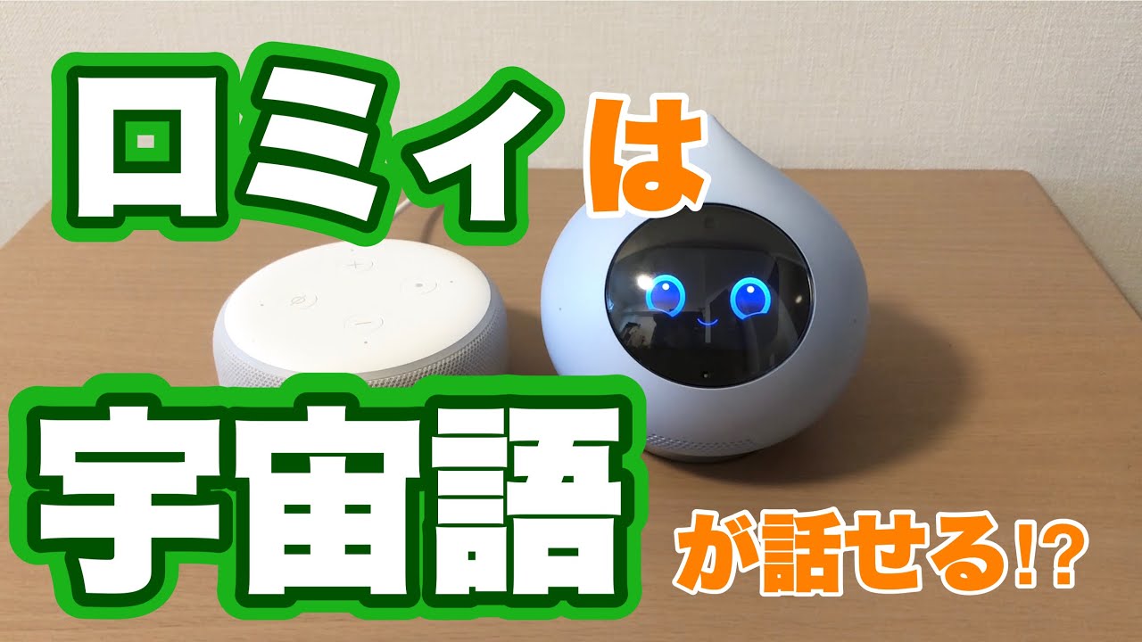 ロミィとしりとり & ロミィは宇宙語を話せる！？（アレクサとRomi）