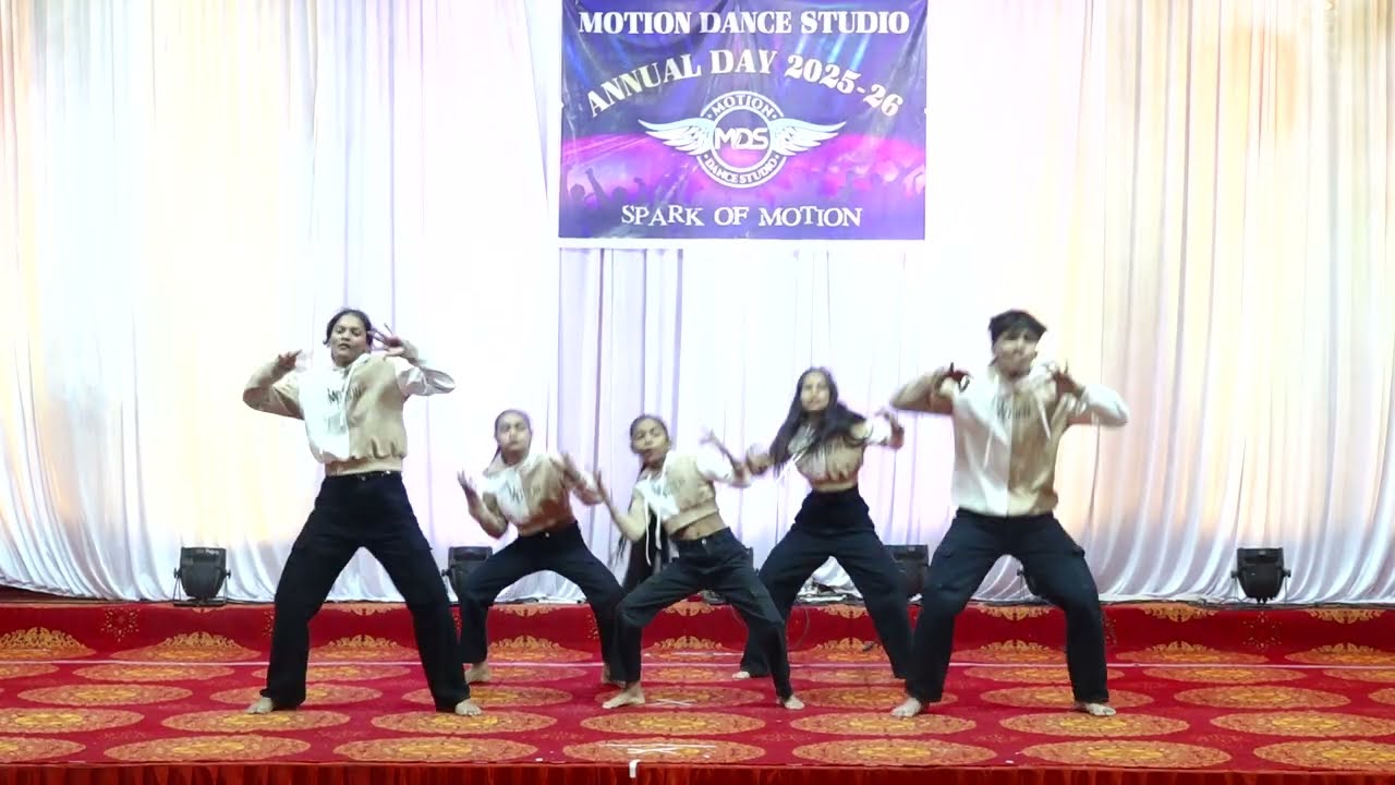 MALHARI HIP HOP MIX | SECOND ANNUAL DAY 2025-26 | MOTION DANCE STUDIO 