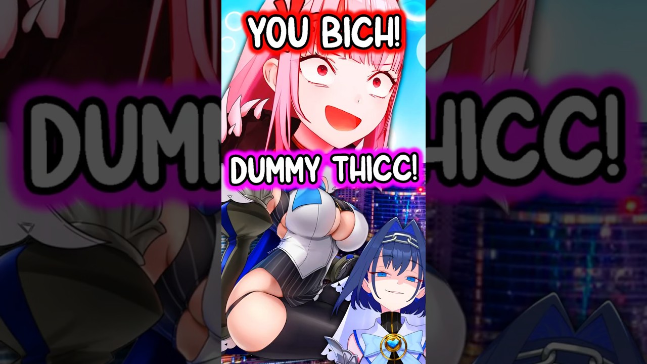 Kronii Gets Called A 𝐁*𝐓𝐂𝐇 by Calli and She's DUMMY THICC #hololive #vtuberclips #vtuber