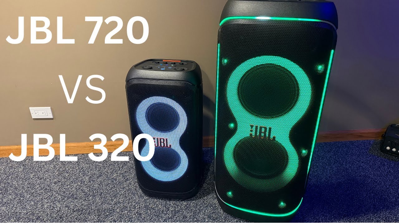 Сравнение JBL Partybox 720 и 320 в помещении | Бинауральное аудио