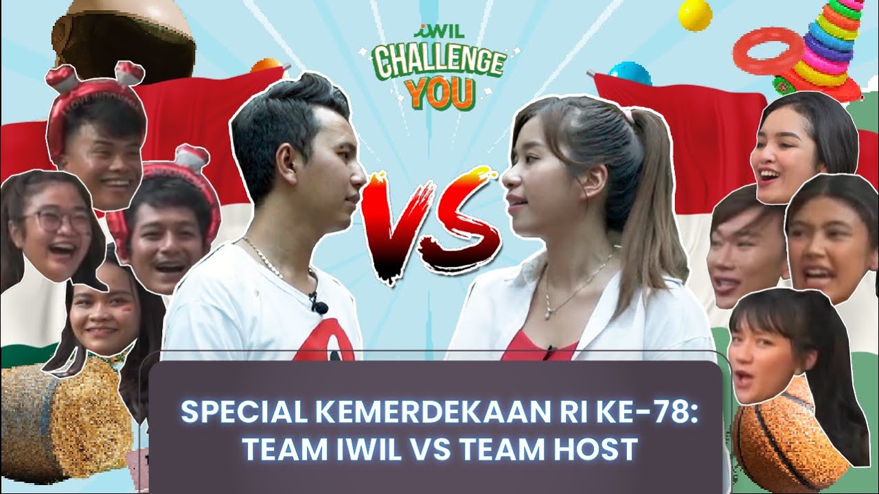 SPECIAL KEMERDEKAAN RI KE 78 :TEAM HOST LAWAN TEAM IWIL | iWil Challenge You