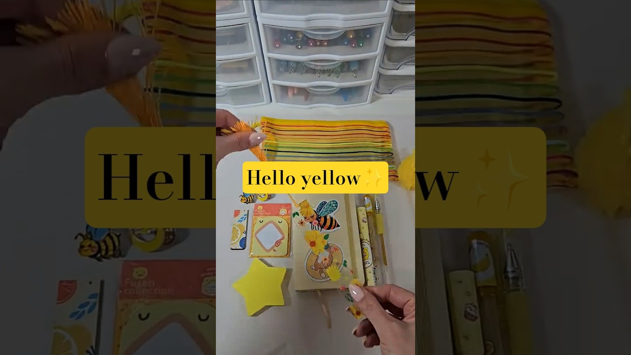 Yellow kids bookish bundle! Such a happy set✨️ 
